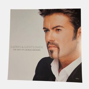 Ladies and Gentlemen: The Best of George Michael 1998 Promo Poster 12x12 2-Sided